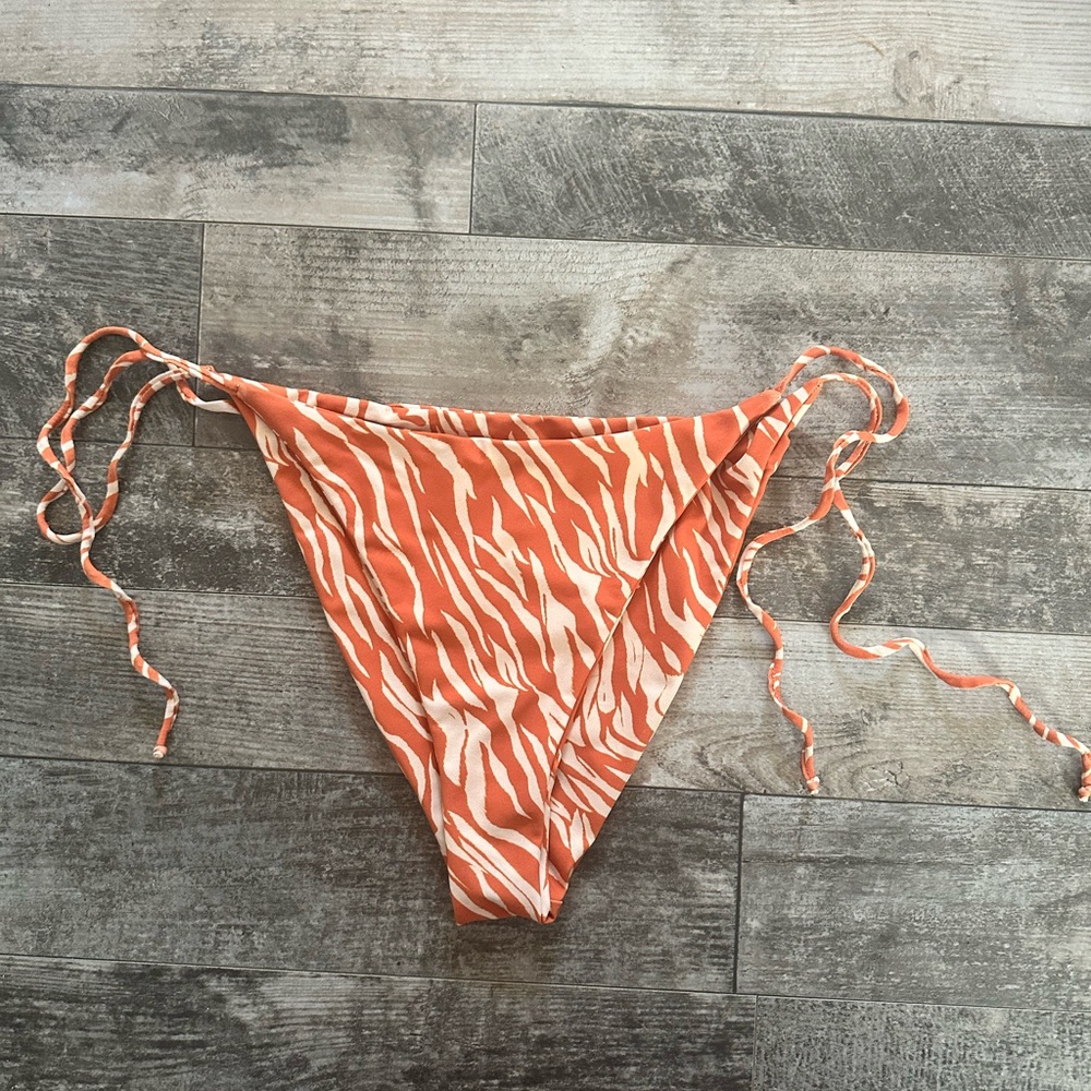 Skatie Vera Zebra Print Bikini Bottom